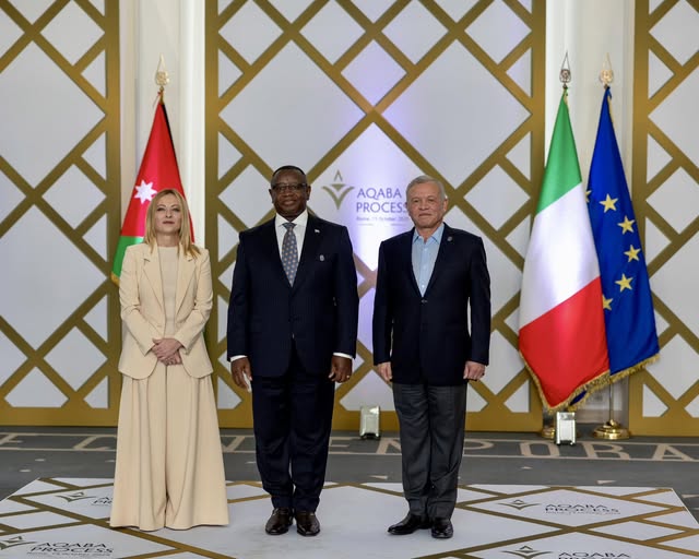 President Bio at the Aqaba process summit